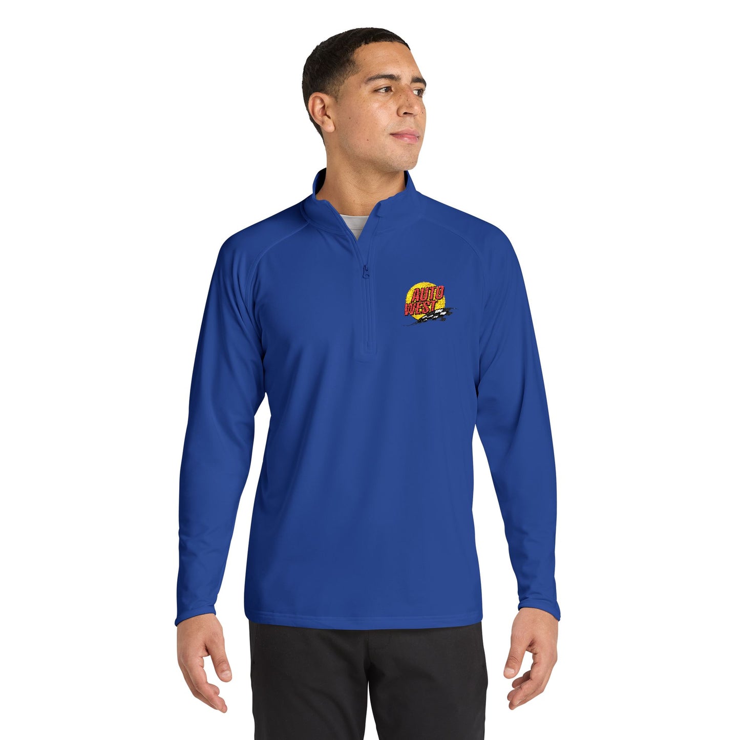 Men's Sport-Wick® Stretch Quarter-Zip Pullover (Embroidery)