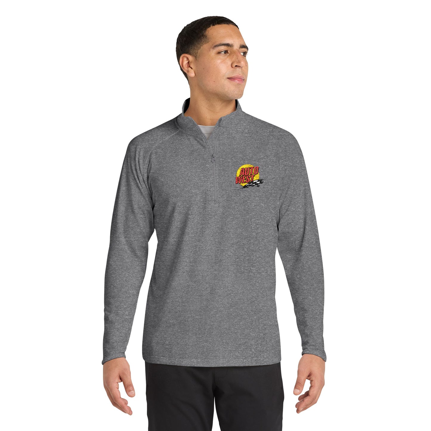 Men's Sport-Wick® Stretch Quarter-Zip Pullover (Embroidery)