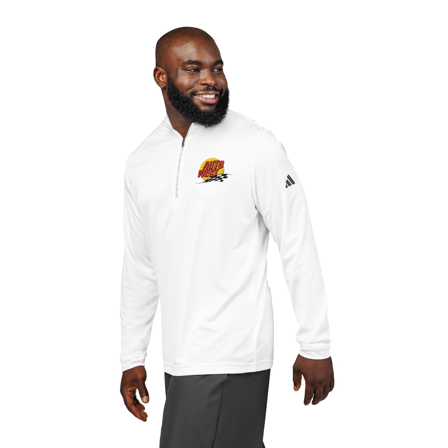 adidas® Quarter-Zip Pullover (Embroidery)